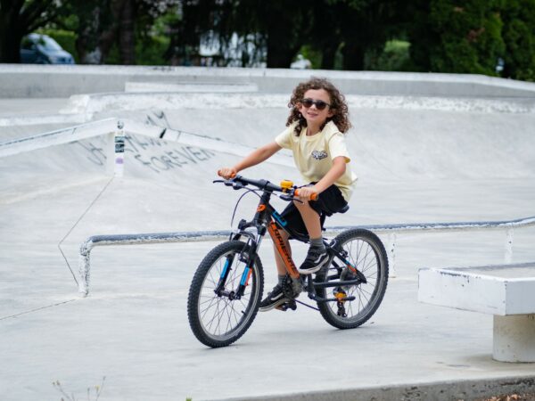 Rider Music Tee Shirt Unisexe Kids Butter Logo Blanc