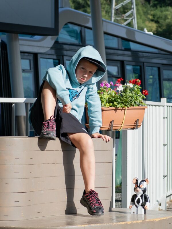 Rider Music Sweat Kids Teal Monstera Logo Vert/Bleu Rider Music Sweat Kids Teal Monstera Logo Vert/Bleu