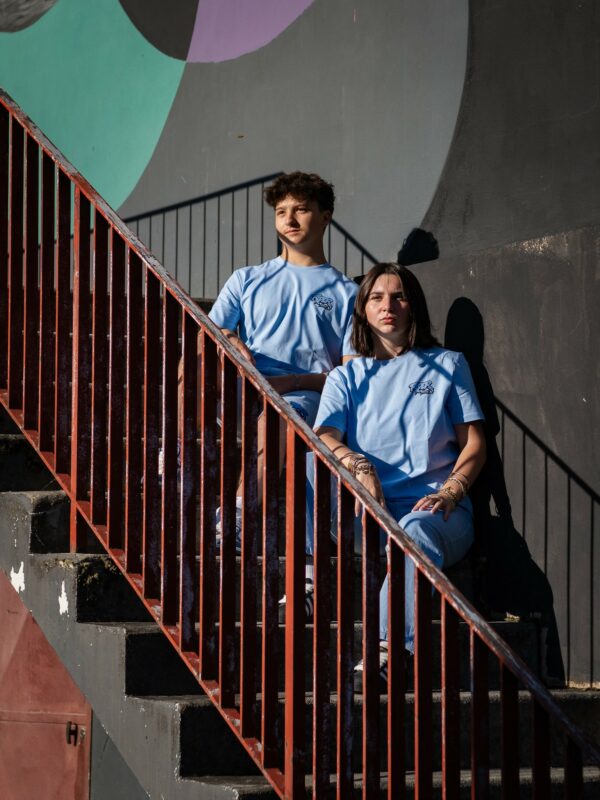 Rider Music Tee Shirt Unisexe Blue Soul Logo Bleu Rider Music Tee Shirt Unisexe Blue Soul Logo Bleu