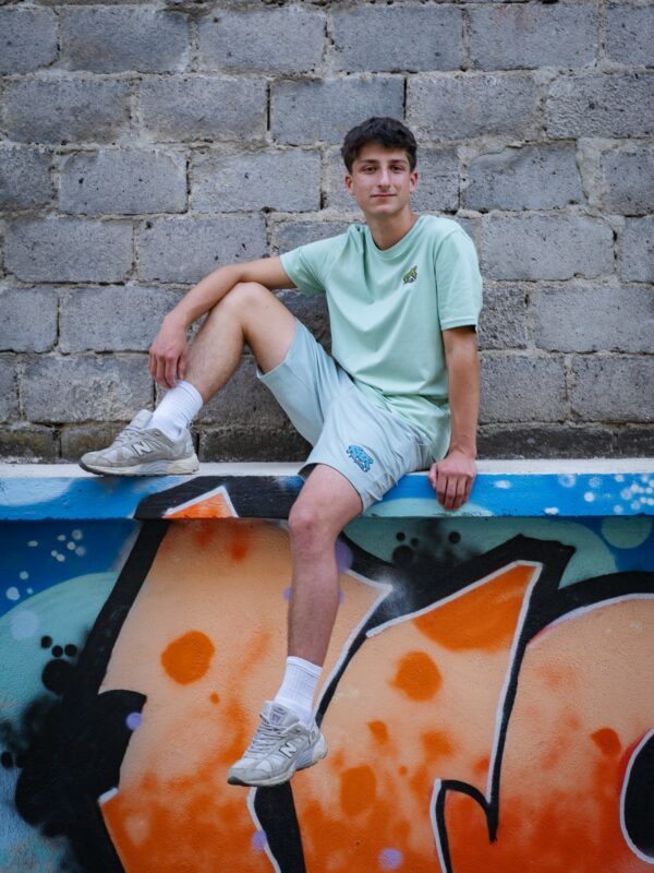 Rider Music Short Homme Jade Green