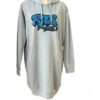 Rider Music Robe Sweat Femme Aquamarine Logo Bleu