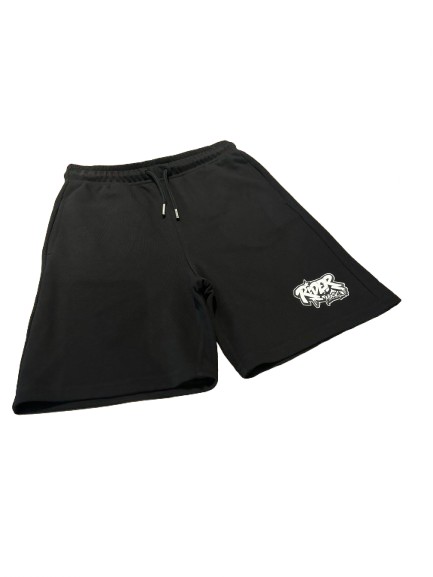 Rider Music Short Unisexe Kids Noir Logo Blanc