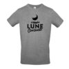 Hexaler Tee-shirt "Lune Croissante" Gris