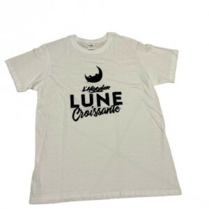Hexaler Tee-shirt "Lune Croissante" Blanc