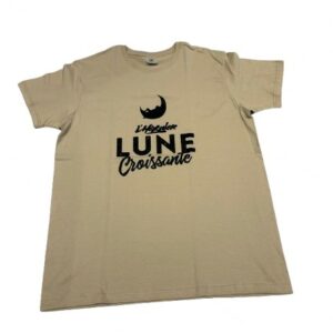 Hexaler Tee-shirt "Lune Croissante" Beige