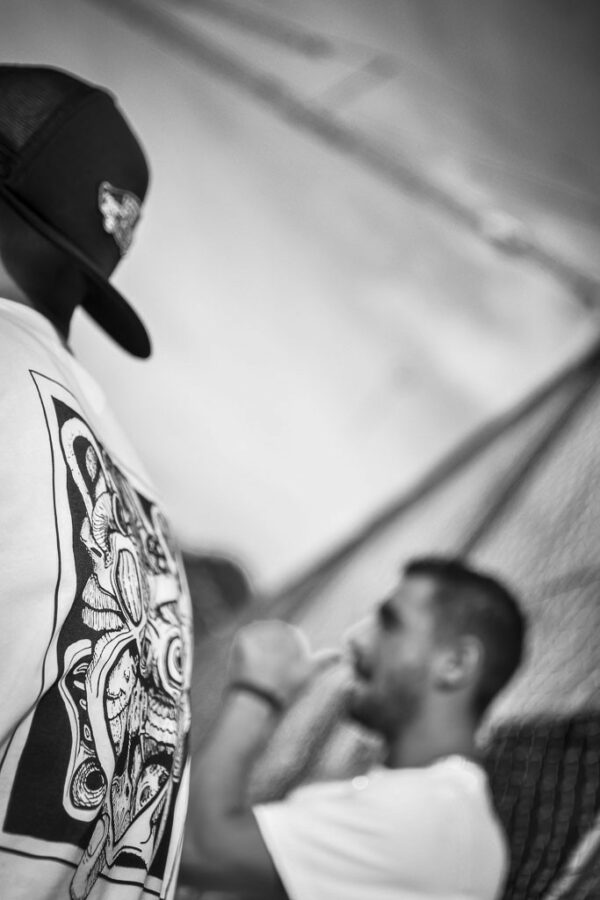 Opahk Tee Shirt Blanc Coeur Valérian