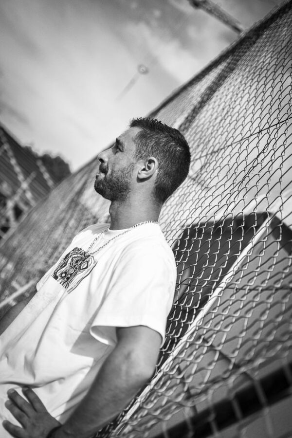 Opahk Tee Shirt Blanc Coeur Valérian