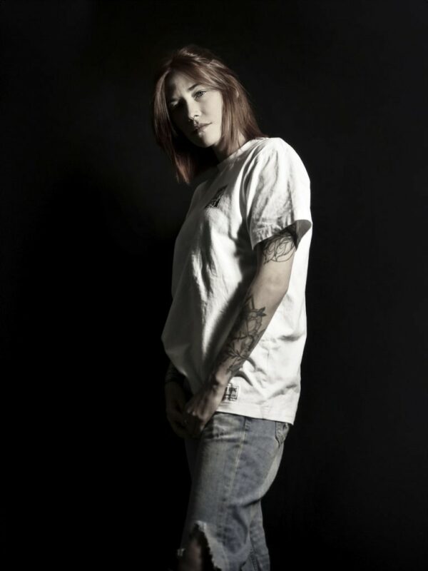 Opahk Tee Shirt Blanc Coeur Valérian