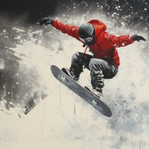 SAC2-009 120X65 cm Dibond avec encadrement petite caisse américaine noire