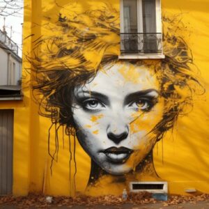 SAC2-017 90X60 cm Dibond avec encadrement petite caisse américaine noire