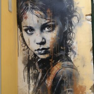 SAC2-084 150X80 cm Dibond avec encadrement petite caisse américaine noire