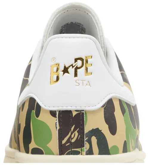 Adidas x Bape Stan Smith 30TH Anniversary Camo